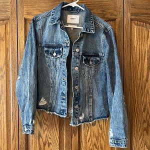 Distressed Denim Jacket